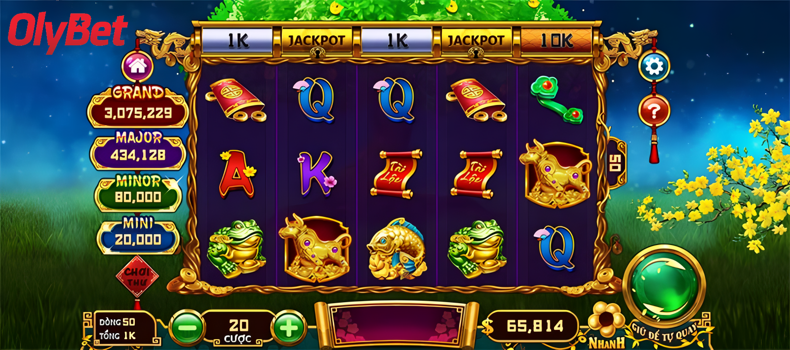 Slot Game Hút Bet Thủ Tại Chuyên Mục Nổ Hũ Olybet