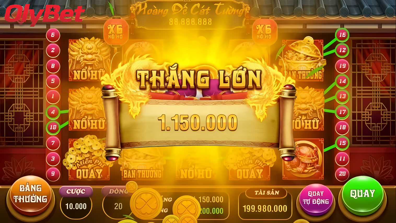 Ưu điểm nổi bật của Slot Game Ông Đồ Olybet